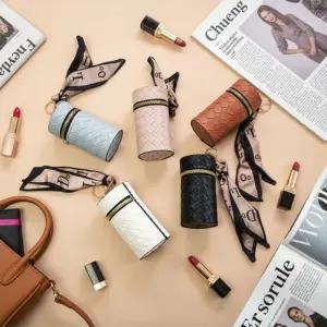 원통형 미니파우치 미니가방키링 5컬러 동전지갑 파우치키링 에어팟케이스