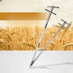 곡물 토양 채취기 스테인리스 채토기 표본 샘플링 시료 검사기 스틸 토지