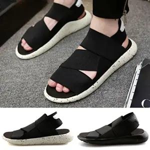 남성샌들 봄 샌들 남자 여름 남성 정장 키높이 신상-WFICPSY