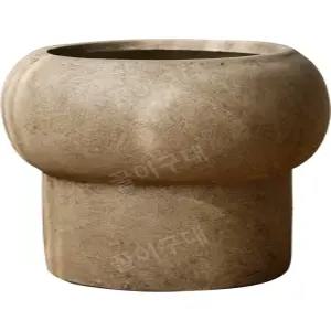 달항아리화분 대파키우기 백자 대형토분 도자기 인테리어 거실 오브제