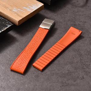 스테이플 20mm에서 22mm까지 모든 사이즈 모자이크 CTS FKM 러버 시계줄 (롤렉스, 까르띠에, IWC, 오메가,