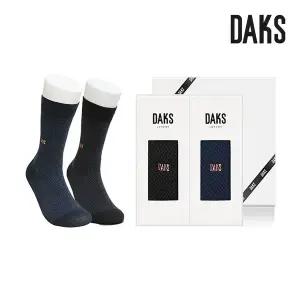 [닥스](강남점)신사 면후다 작은마름모 2족세트 DK26302