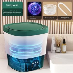 의류 탈수기 기숙사 미니 자취용 버킷이 여행자 세탁기 세탁 있는 건조기 소형 속옷 빨래 미청자 6L 휴대용 양말