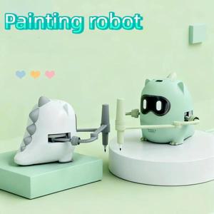 스마트 드로잉 로봇 자동 머신 어린이를 위한 조기 교육용 인터랙티브 아트 계몽