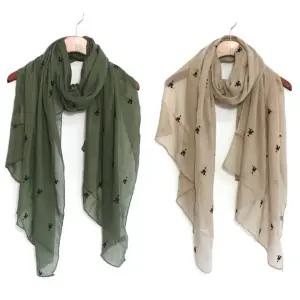 간절기용 롱 스카프 부드러운 여성 목도리 미니 포인트 코디용 머플러