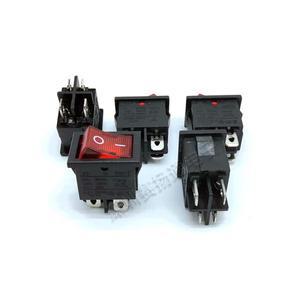 1개 RS601D 로커 스위치 4 핀 2 ON-OFF SPST 6A 250V KCD1-104 푸시 버튼