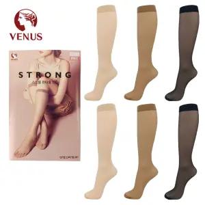 비너스 15데니아 판타롱 스타킹 6족 검정 살구 커피 고탄력 무릎 양말 얇은 밴딩 봄 여름