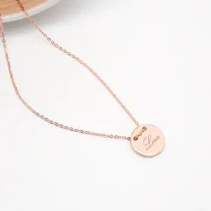 [오팔하우스] 14k LOVE이니셜 목걸이 OPPKN059
