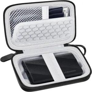 삼성 T9용 휴대용 SSD 4TB 2TB 1TB USB 외장 솔리드 스테이트 하드 드라이브 여행용 홀더