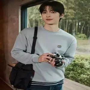 폴햄 polham 남성 랜드마크 스몰 와펜 맨투맨PHF4TR1030