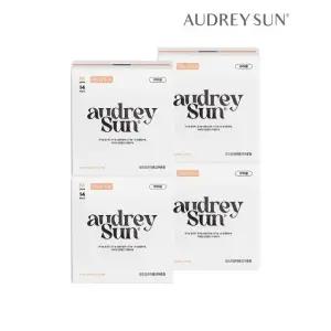 오드리선 NEW TCF 더블코어 생리대 중형 M 14P x4개