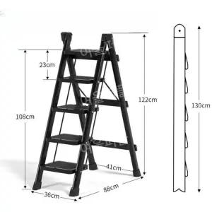 5단사다리 가정용 계단 단사다리 발판 다기능 선반