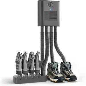 티안다오 벽걸이 신발 및 부츠 건조기(장갑 부착 건조기 포함) 운동화 장갑 스키 건조기(플렉서블 튜브 4개