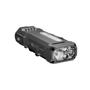 WUBEN X4 RGB 손전등 충전식 EDC 방수 휴대용 다기능 토치 1500루멘 자전거 라이트 3400mAh 배터리 포함