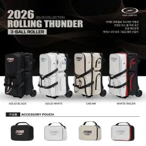 [ 악세사리 가방 포함 ] 스톰 2026 롤링 썬더 3볼 롤러백 볼링가방