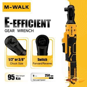 전동 라쳇 직각 렌치 1/2인치 무선 가변 속도 너트 제거 렌치 디월트 20V 배터리용 전동 공구