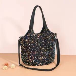 여성 숄더백 복주머니 스팽글 호보백 소가죽 바게트 여성토트백 미니백 여성크로스백