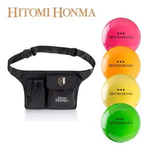 히토미혼마 파크골프볼 3피스 세트 (4구+힙색)