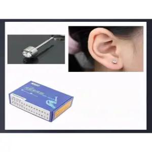 뚫기 이어링 피어싱 뚫는 귓바퀴 귀바늘 피어서 셀프 귀기계