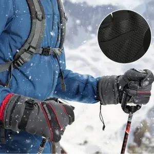 스키 털장갑 방수 4중 터치 등산 겨울 스마트 남성 보온 장갑