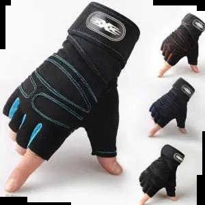 키밍 여름 바이크 반장갑 미끄럼방지 헬스 오토바이