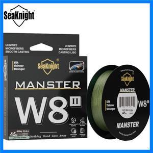 SeaKnight 브랜드의 새로운 MONSTER/MANSTER W8 II 150M 300M 500M 8 가닥 캐스팅 땋은 와이어 낚시 라인 1