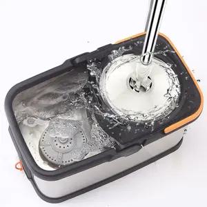 올스틸 통돌이 회전걸레 회전청소기 밀대걸래 물걸레