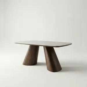 린아크 세라믹 1800 6인 식탁 테이블