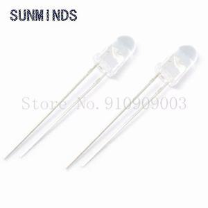 100pc LED 5mm 940nm IR 적외선 방출 원형 튜브 라이트 다이오드