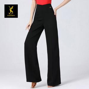 여성 라틴댄스복 바지 팬츠 라인 사교 공연복 모던 댄스복 무대의상 하의 vz3_ 10 연습복 댄스학원