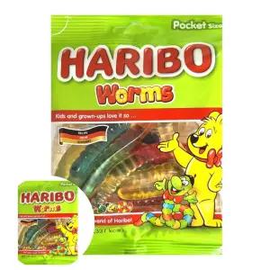 군것질 하리보 웜즈 x 10개입 1박스 HARIBO 젤리 100g