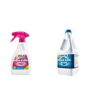 리오아웃도어 THETFORD 데포드 아쿠아캠블루 용변분해제 아쿠아린스 스프레이 0.5리터