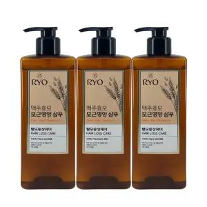 려 맥주 효모 모근영양 샴푸 600ml 3개