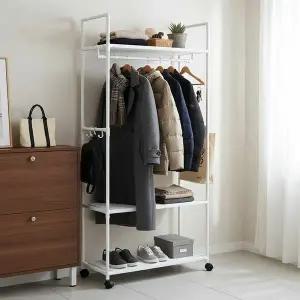 제이라이프 시스템행거 스틸 스텐 옷걸이 행거 스탠드 이동식