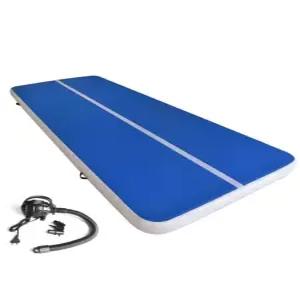 점핑 에어매트 쿠션 매트 에어 체조 낙법 블록 줄넘기 운동 덤블링 높이 1m2m 너비 회색