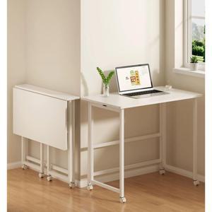 바이디움 바퀴달린 테이블 접이식책상 책상 간이 사이드 이동식 슬림