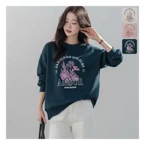 키첼 [국내생산][모던핏T]아모프 프린팅 맨투맨