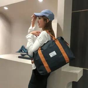 여행 트래블 1박2일 보스턴 블랙 백 짐 용 가방 천 캐리어보조가방 여행보조가방 트레블백