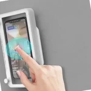 방수폰홀더 스마트폰거치대 거치대 핸드폰 욕실용거치대 홀더 방수 욕실용 회전 스마트폰