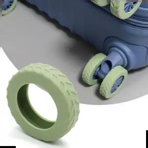 캐리어악세사리 8개입 대형 캐리어 바퀴 커버 휠 덮개 보호 슈즈 소음방지 충격흡수 실리콘 무소음 8p