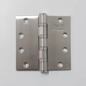 HKM 4X4인치 KS홀 방화문 철문 방문 경첩 102X102X3T 장석 방문경첩 문경첩