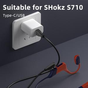SHOKZ OpenSwim Pro S710 헤드폰 충전기 어댑터 케이블 코드 USB 타입C 자기 골전도 전원 변환기