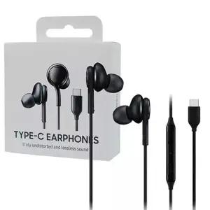 C타입 이어폰 고성능 커널형 이어폰 S20/노트/프로