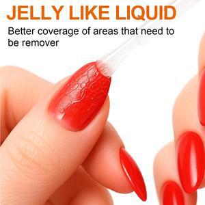 투잉 네일 젤 폴리쉬 리무버 빠르고 간편한 2-3분 안에 담그거나 감싸지 않아도 되는 15ml-0.51oz