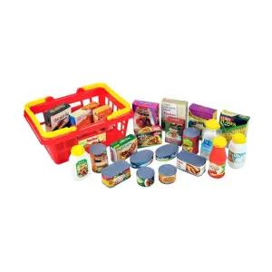 쇼핑 마트 놀이 과자 통조림 장난감 유치원 계산대