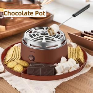마시멜로 로스터 과일 플래터 초콜릿 냄비 전기 핫팟 치즈 멜팅 오븐
