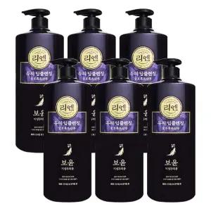 리엔 보윤 두피 딥클렌징 샴푸 지성 두피용 1000mL x 6개