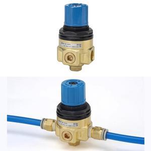 WR110-02 시리즈 1/4 압력 조절 밸브 조정 가능한 수압 감소