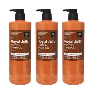 미쟝센 로얄젤리 단백질 샴푸 1000ml 3개