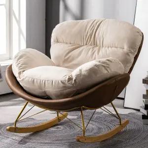 1인용 흔들의자 스윙체어 안락 달팽이 체어 소파 거실용 쇼파 로킹